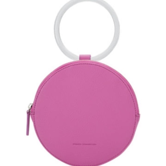 🆕 French Connection Round Ring-Handle Wristlet Bag final mark down - Picture 4 of 5